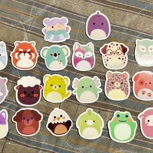 20 Squishmallows Stickers